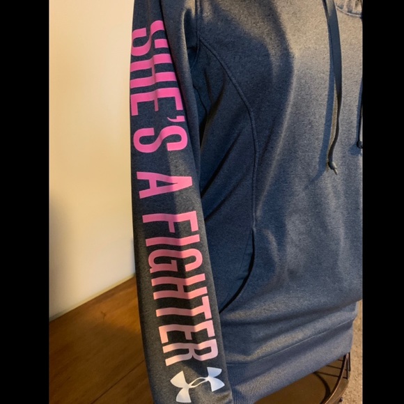 Under Armor Breast Cancer Awareness Hoodie - Picture 3 of 3